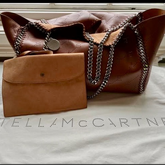 STUNNING Stella McCartney Falabella Shaggy Deer Large Reversible Tote. - Picture 2 of 16